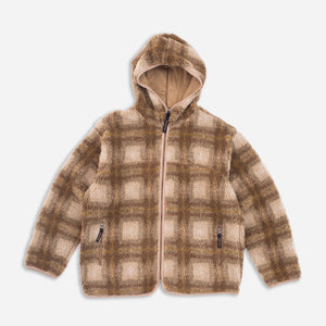 Pendleton - BOA SHERPA FLEECE HOODIE - BEIGE / IVORY -  - Main Front View