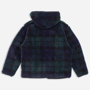 Pendleton - BOA SHERPA FLEECE HOODIE - GREEN / BLACK -  - Alternative View 1