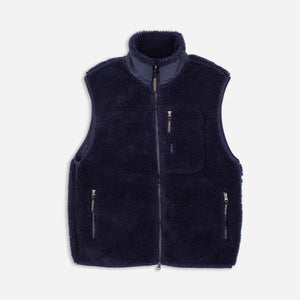 Pendleton - BOA SHERPA FLEECE VEST - NAVY HARDING -  - Main Front View