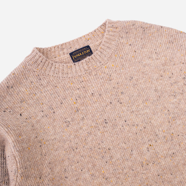 SHETLAND KNITTED SWEATER - IVORY HARDING STAR