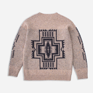 Pendleton - SHETLAND KNITTED SWEATER - IVORY HARDING STAR -  - Alternative View 1