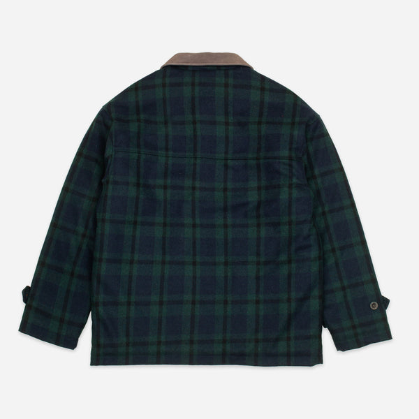 WINTER WOOL HUNTING JACKET - BLACK WATCH