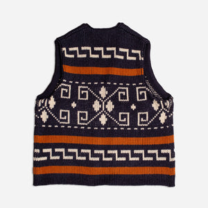 Pendleton - WESTERLEY KNITTED VEST - CHARCOAL -  - Alternative View 1