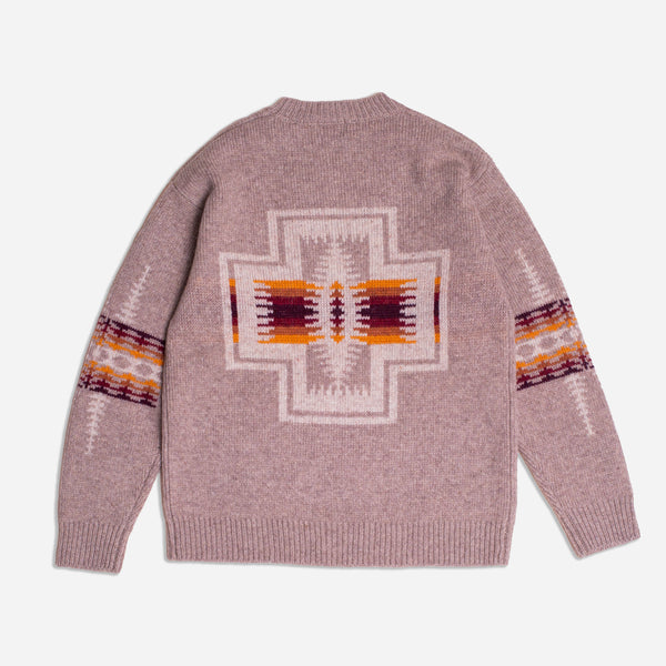 SHETLAND KNITTED SWEATER - BEIGE HARDING