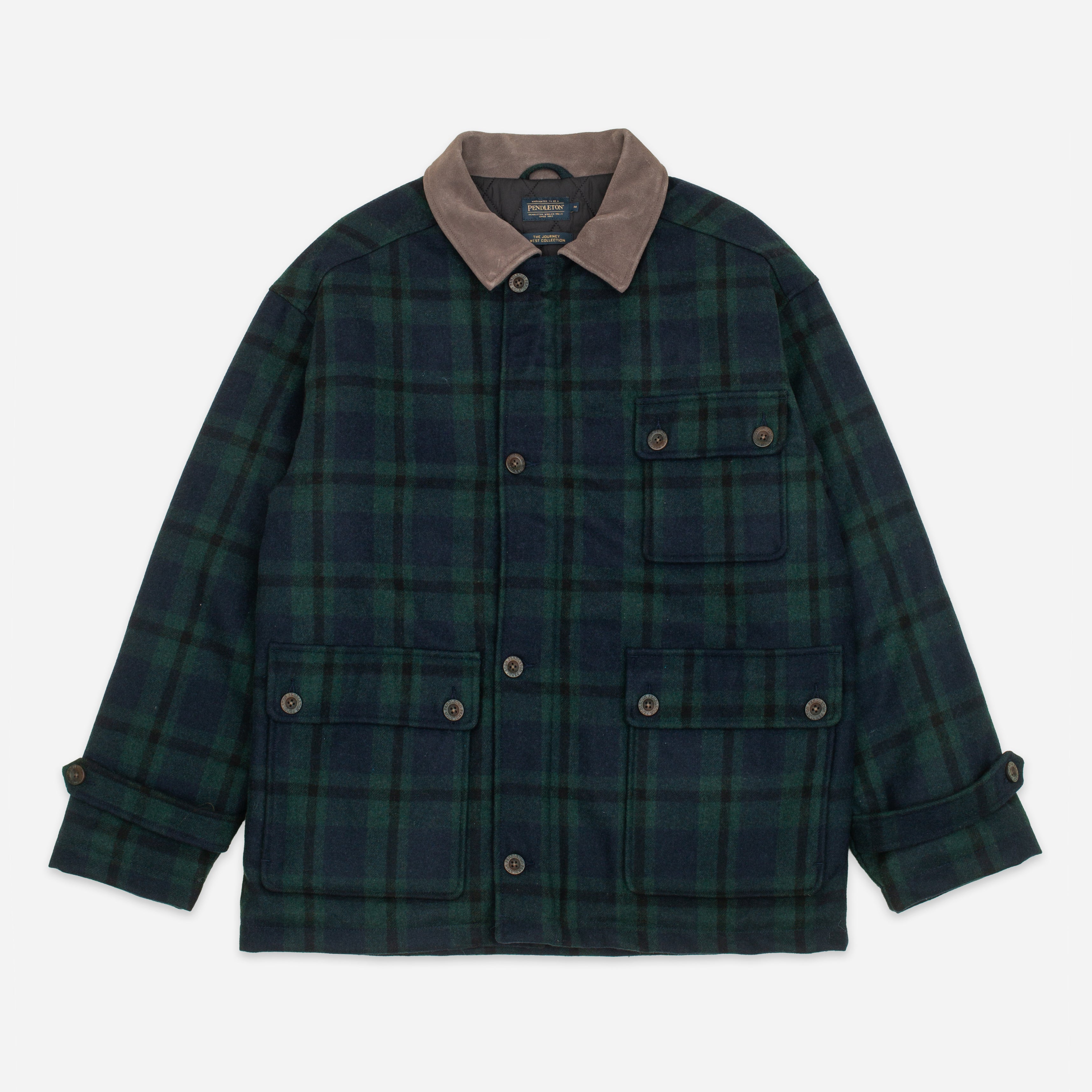 Pendleton WINTER WOOL HUNTING JACKET - BLACK WATCH - The Great Divide
