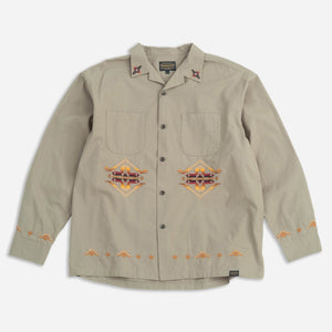 Pendleton - EMBROIDERED OPEN COLLAR POCKET SHIRT - FOUR CORNERS -  - Main Front View