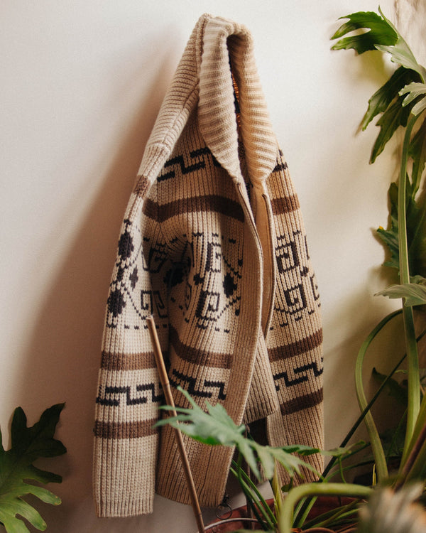 Pendleton Original Westerley Sweater - Tan Brown