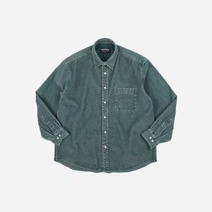 Frizmworks - Frizmworks Pigment 8W Corduroy Shirt - Mint -  - Main Front View