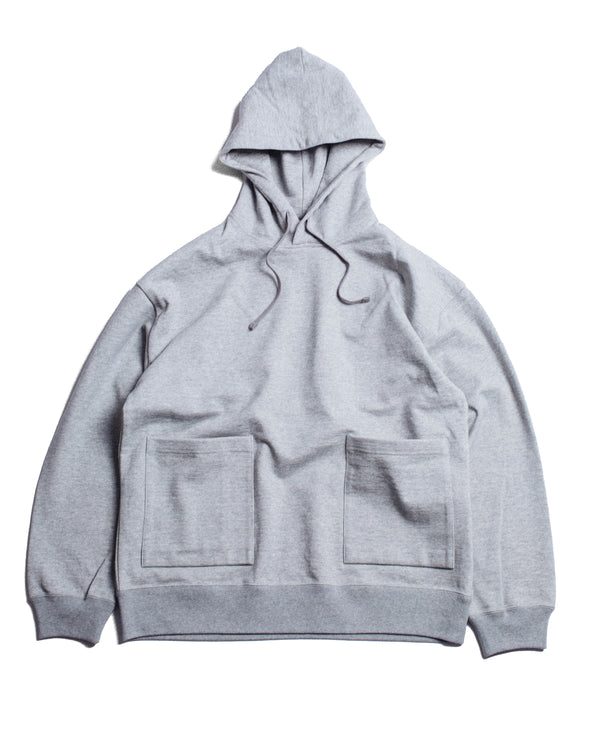 BEENIE FISHERMAN HOODIE - HEATHER GREY