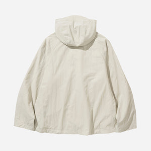 Uniform Bridge - POCKET HOODED PARKA - ECRU -  - Alternative View 1