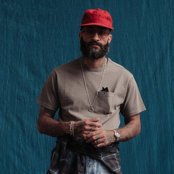 POCKET T-SHIRT - SOFT GREY