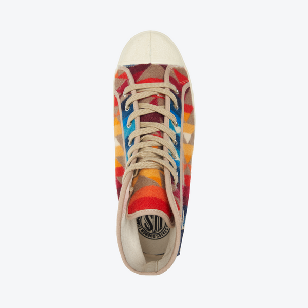 Pendleton x US Rubber Company - High Top Pilot Rock Beige