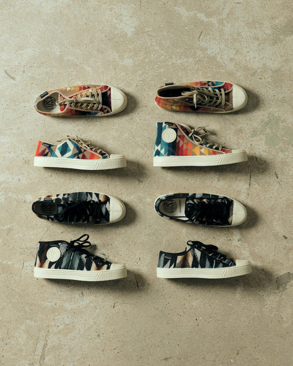 PENDLETONÂ® X US RUBBER COMPANY - HIGH TOP PILOT ROCK BEIGE
