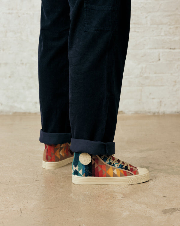 PENDLETONÂ® X US RUBBER COMPANY - HIGH TOP PILOT ROCK BEIGE
