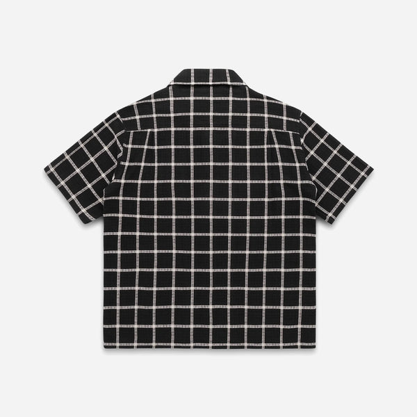 PENNY CHECK SS SHIRT - BLACK