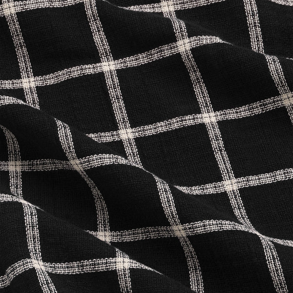 PENNY CHECK SS SHIRT - BLACK