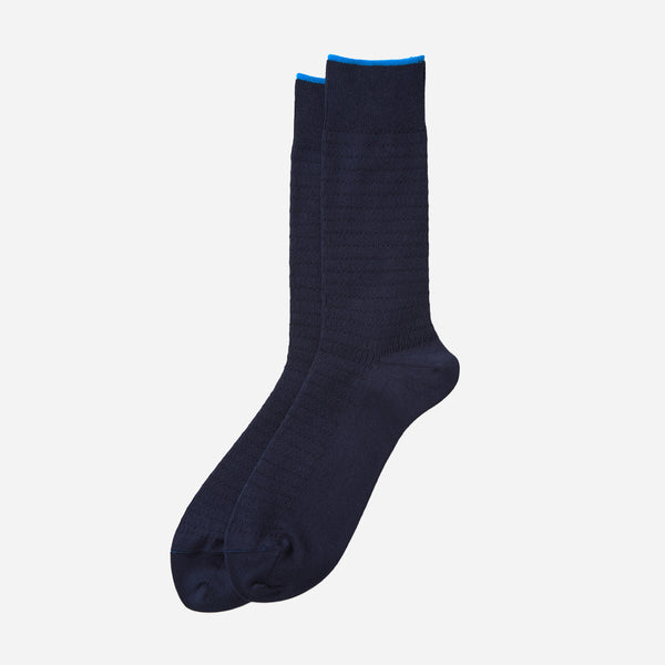 COTTON THERMAL SOCKS - NAVY