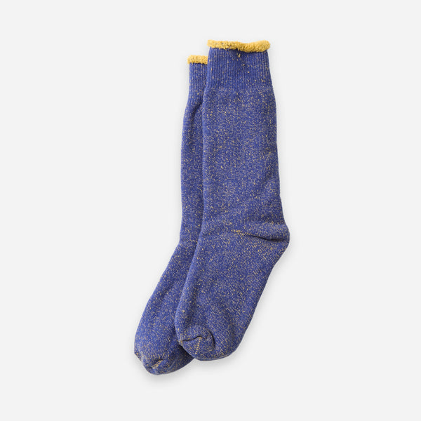 REVERSIBLE PILE SOCK - BLUE/YELLOW