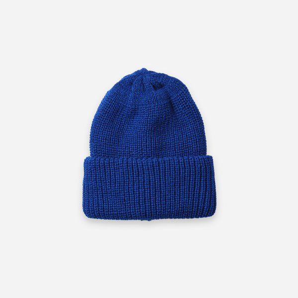 COZY CHUNKY BEANIE - BLUE