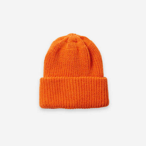 COZY CHUNKY BEANIE  - ORANGE