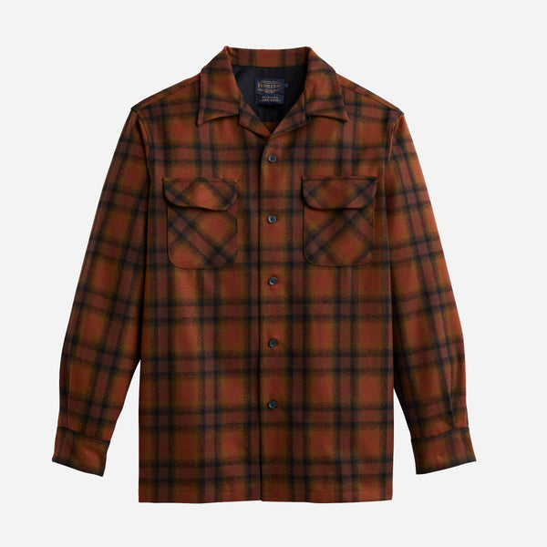 Pendleton Original Board Shirt - Brown / Brick Ombre