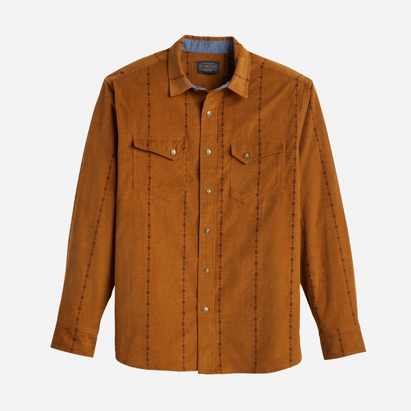 Pendleton Corduroy Shirt - Golden Brown