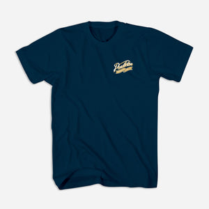 Pendleton - Ribbon Logo Graphc Tee - Navy / Gold -  - Main Front View