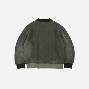 Frizmworks - Frizmworks Rollneck Ringer Knit - Olive -  - Alternative View 1