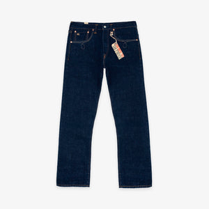 Double RL By Ralph Lauren - RRL - Slim Boot Cut Selvedge Jeans - East/West Rinse -  - Main Front View