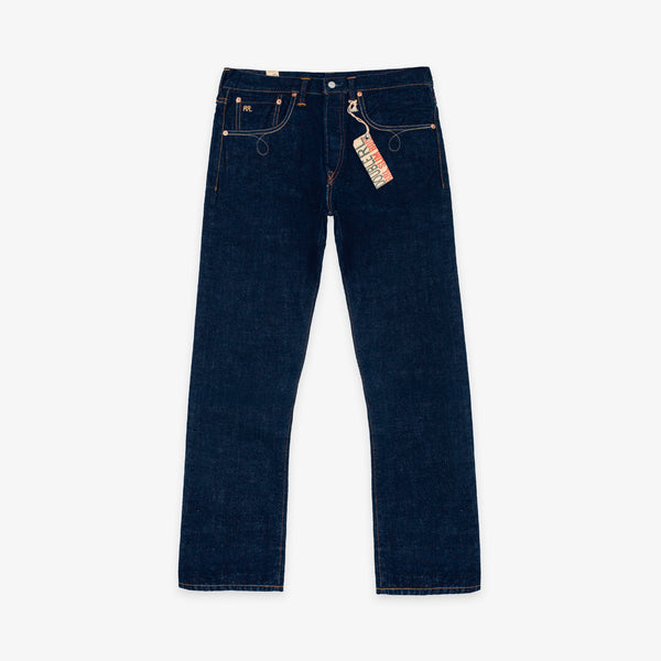 RRL - Slim Boot Cut Selvedge Jeans - East/West Rinse