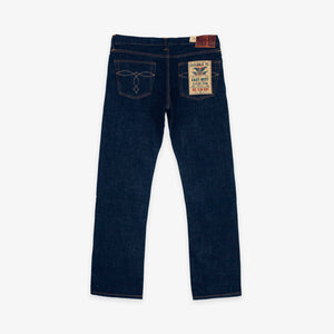 Double RL By Ralph Lauren - RRL - Slim Boot Cut Selvedge Jeans - East/West Rinse -  - Alternative View 1