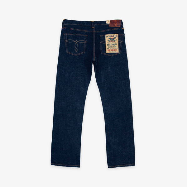 RRL - Slim Boot Cut Selvedge Jeans - East/West Rinse