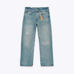 Double RL By Ralph Lauren - RRL Vintage 5 Pocket Selvedge Jean - Bridgeview Wash -  - Main Front View