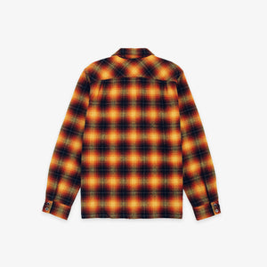 Double RL By Ralph Lauren - RRL Jesse Camp Collar Shirt - Orange -  - Alternative View 1
