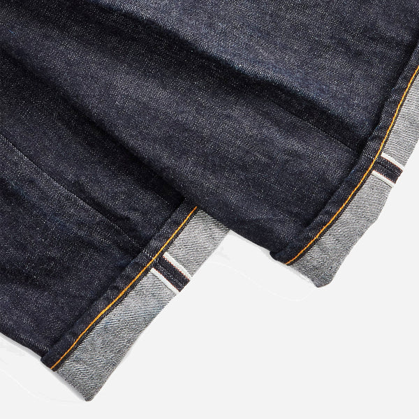 VINTAGE 5 POCKET STRAIGHT SELVEDGE JEANS - EAST/WEST RINSE