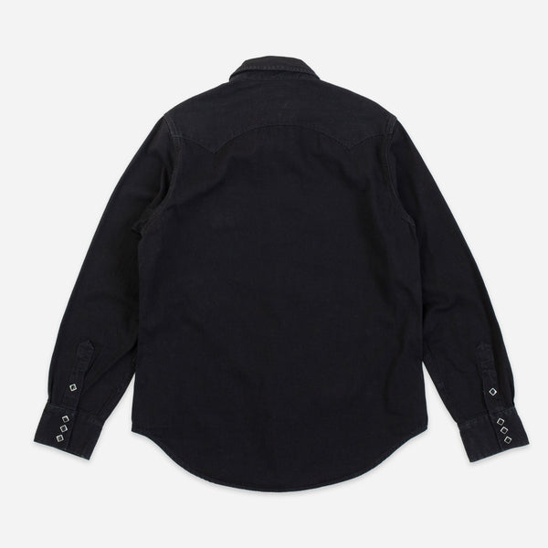 WESTERN DENIM SHIRT - BLACK WASH