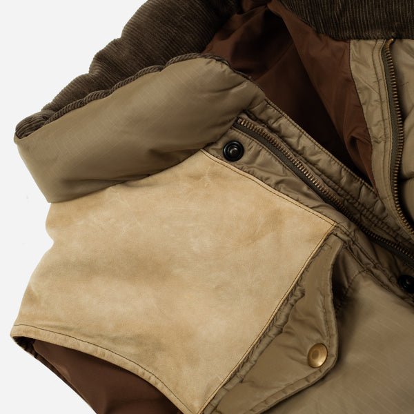 JACOBSON DOWN VEST - VINTAGE OLIVE