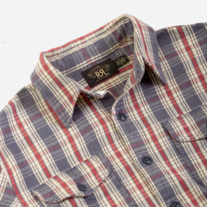 Ralph Lauren Double RL | Shirts | Rrl Sold Out Twill Workshirt Huckberry Mens Large Nwt Wore Once To Try On | Poshmark