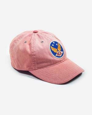 Double RL By Ralph Lauren - RRL BALL CAP - FADED RED -  - Main Front View
