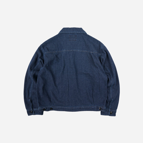Frizmworks Sashiko Denim Trucker Jacket - Indigo