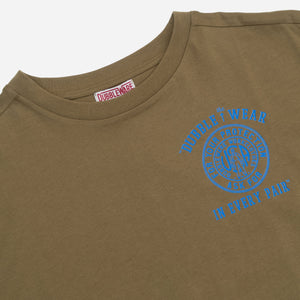 Dubbleware - DUBBLE THE WEAR TEE - DARK OLIVE -  - Alternative View 1