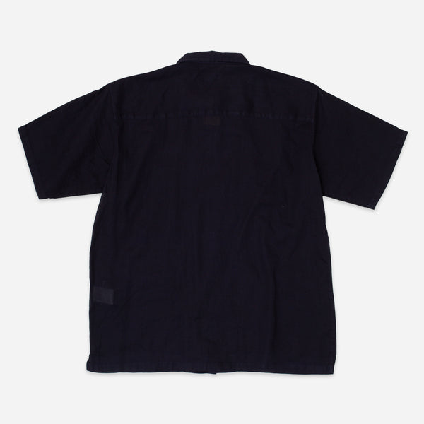 AMADEO PANAMA SHIRT - NAVY