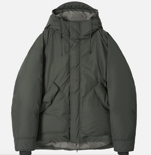 Rough Side - CLOUD DOWN PARKA JACKET - OLIVE -  - Main Front View