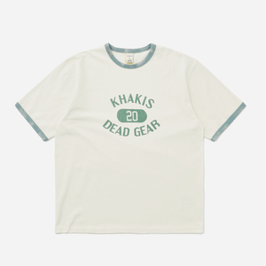 Khakis 2020 - MAJOR RINGER T-SHIRT - WHITE -  - Main Front View