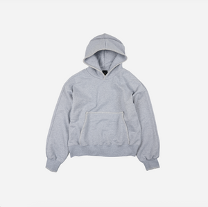 Frizmworks - Frizmworks Needle Stitch Pullover Hoody - Grey -  - Main Front View