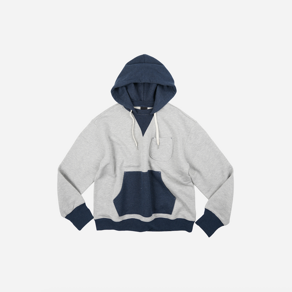 Frizmworks Colour Block Pocket Hoody - Navy