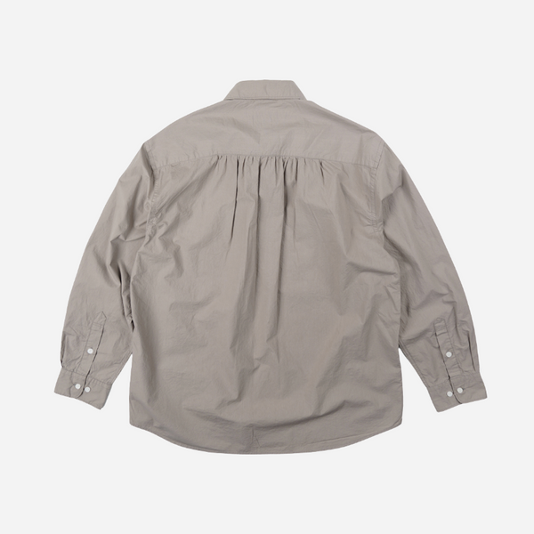 Frizmworks Cigarette Pocket Typewriter Shirt - Mud