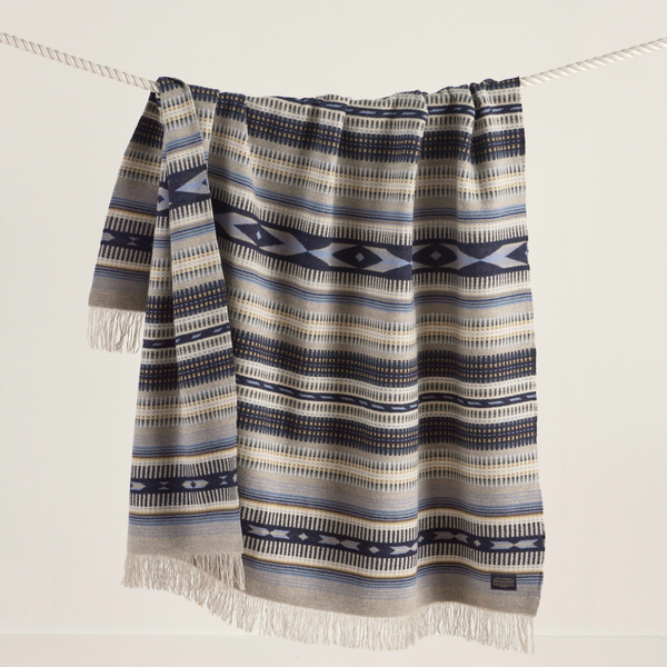 Pendleton Jacquard Throw - Rio Bravo Blue