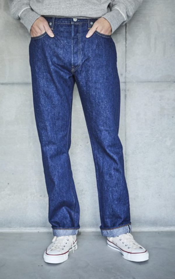 Orslow 105 STANDARD DENIM JEANS - INDIGO ONE WASH - The Great Divide Orslow 105 STANDARD DENIM JEANS - INDIGO ONE WASH - The Great Divide