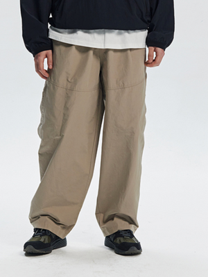 Frizmworks - POCKET BALLOON PANTS - BEIGE -  - Alternative View 1